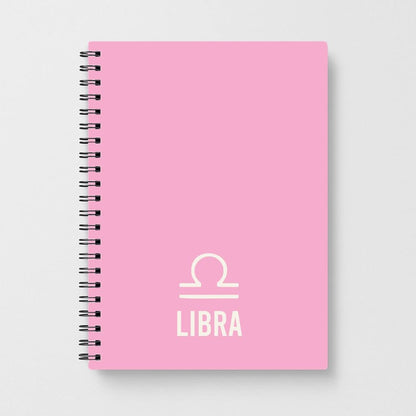 Libra Pastel Zodiac Notebook