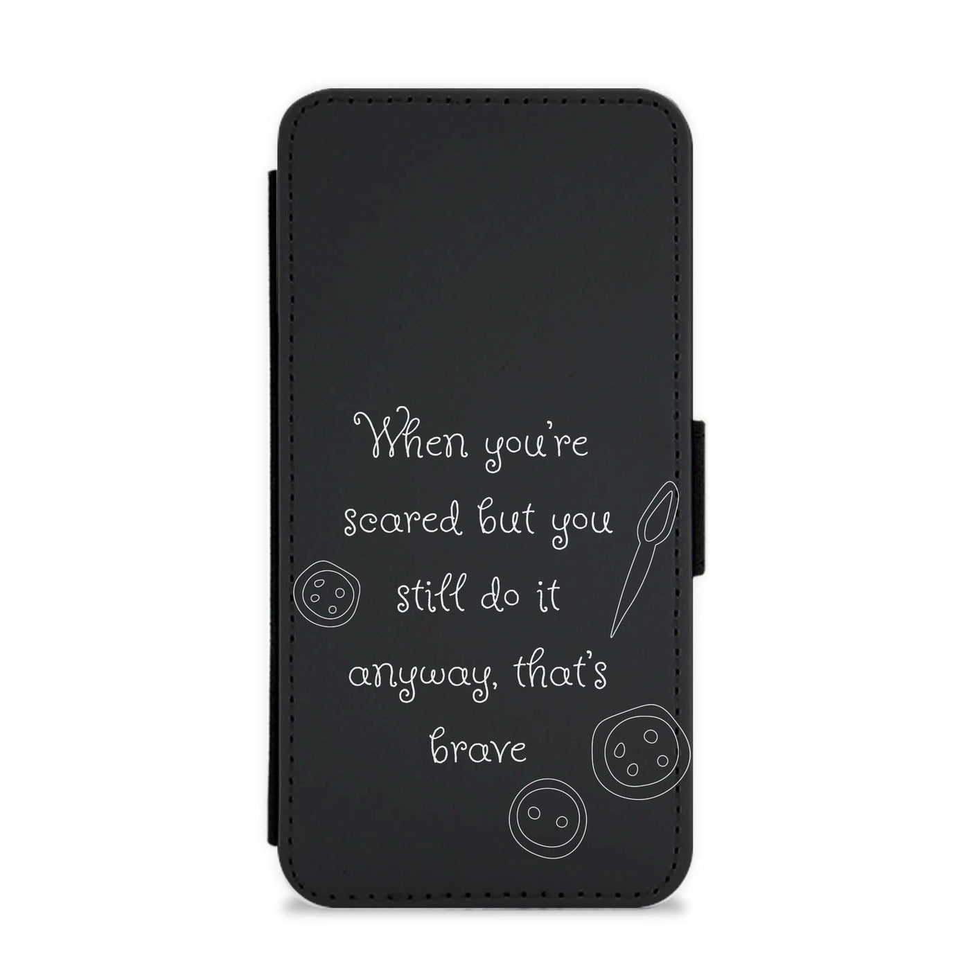 That's Brave Flip / Wallet Phone Case