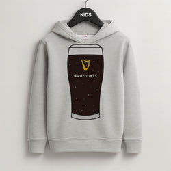 Dad-nness Grey Kids Hoodie