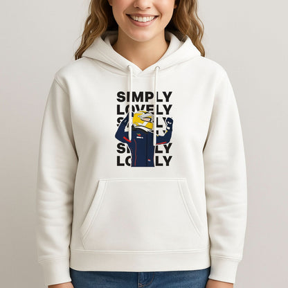 Max Simply Lovely Womans Hooded Sweatshirt