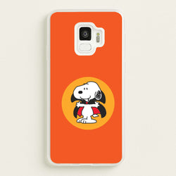 Cartoon Beagle Vampire Galaxy S9 Case