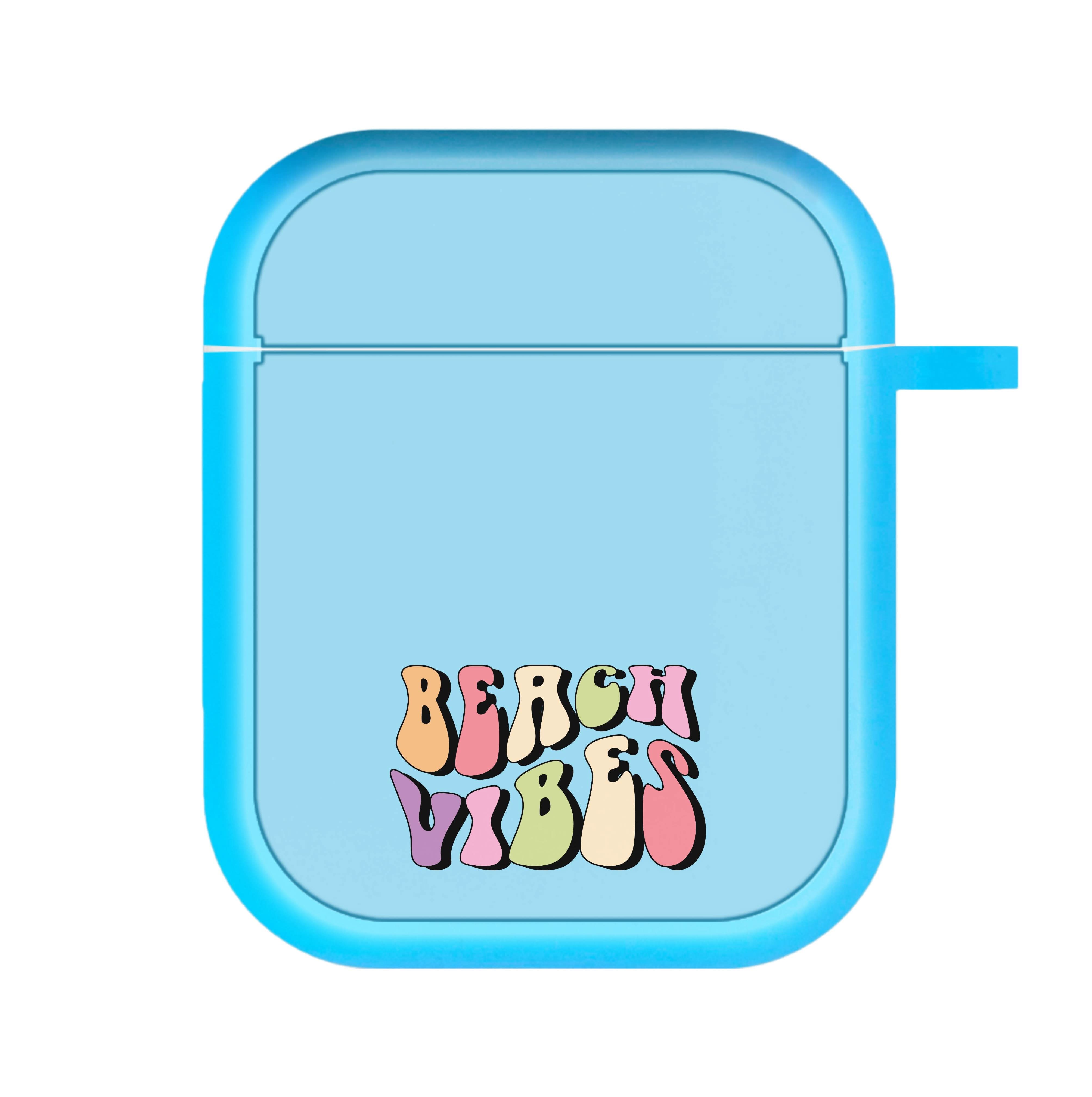 Pastel Beach Vibes AirPods Case