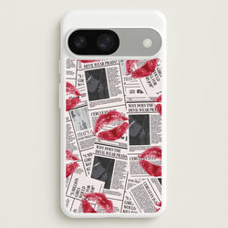 Front Page Kisses Google Pixel 9 / 9 Pro Case
