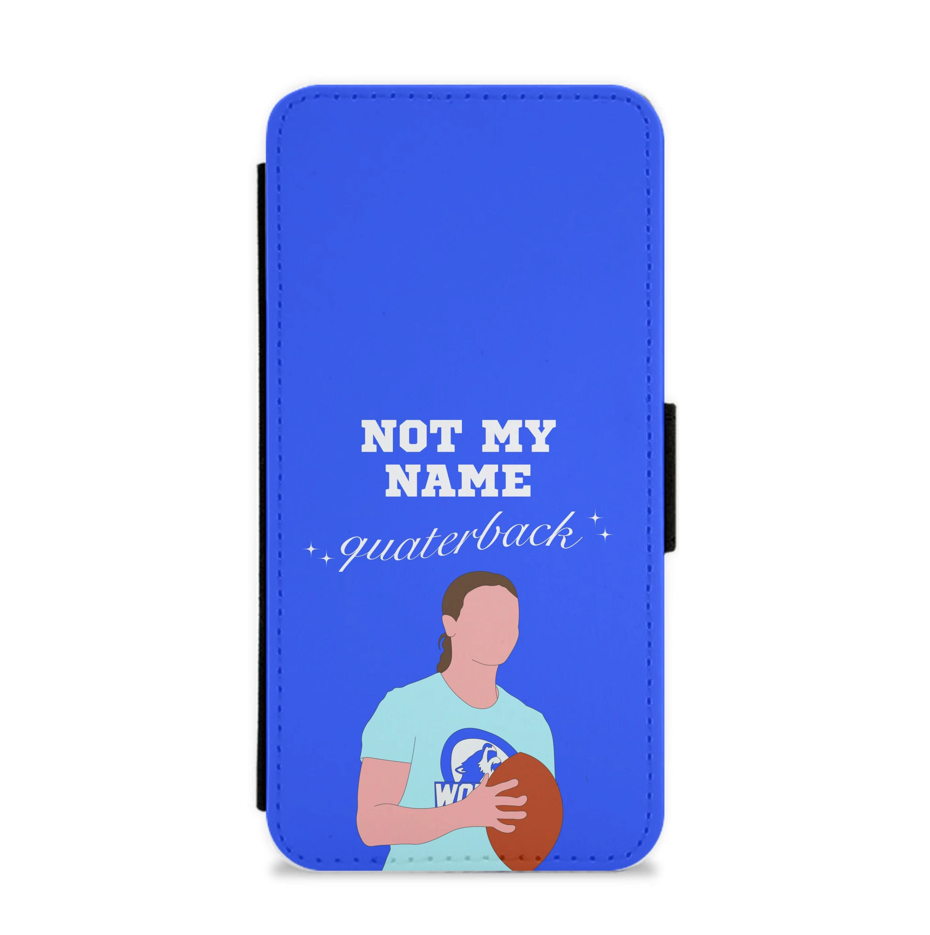 Not My Name Quaterback Flip / Wallet Phone Case