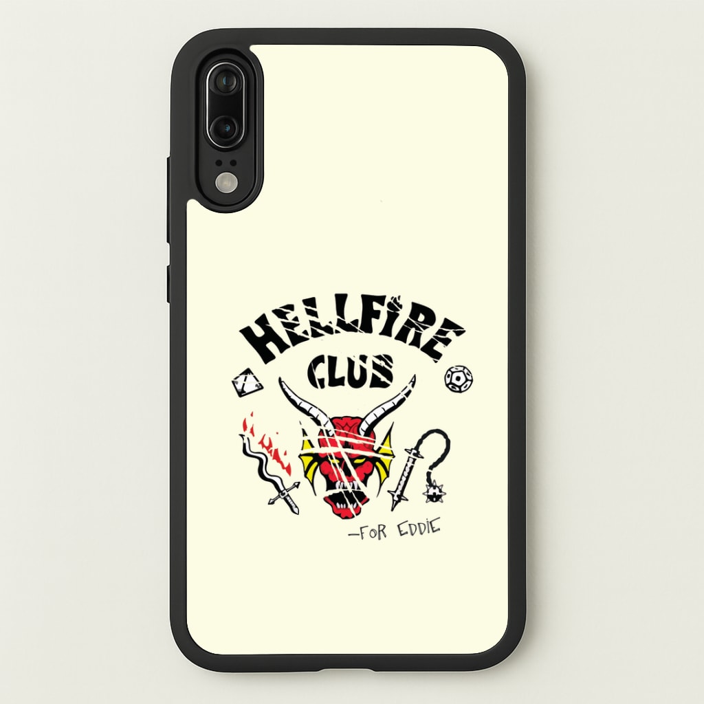 Torn Hellfire Club Huawei P20 Case
