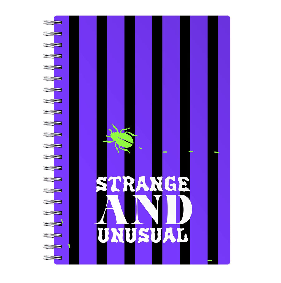 Strange And Unusual Notebook