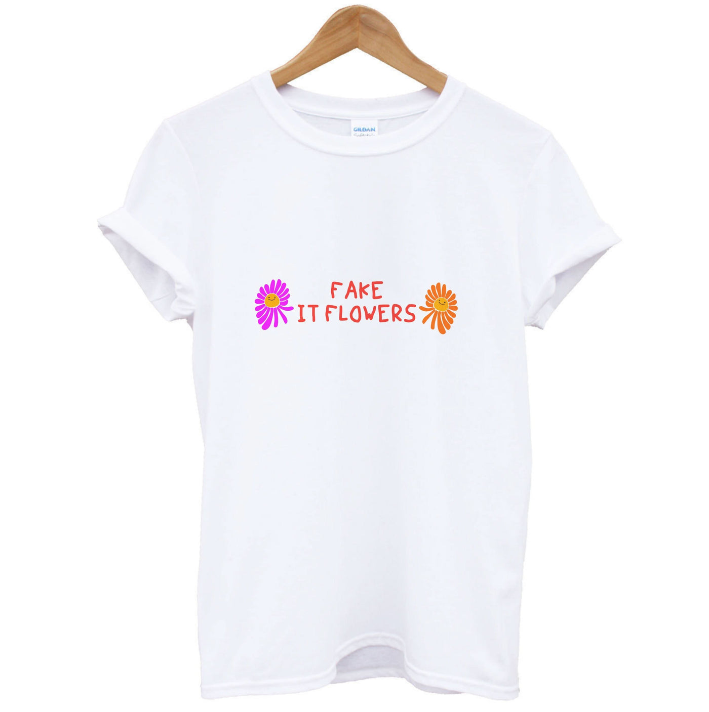 Fake It Flowers T-Shirt