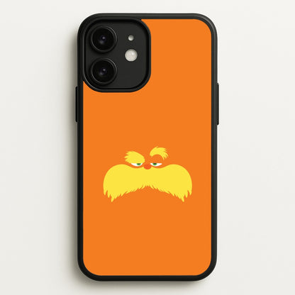Orange Tree Creature Face iPhone 11 Case