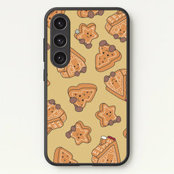 Gingerbread Plushies Pattern Galaxy S24FE Case