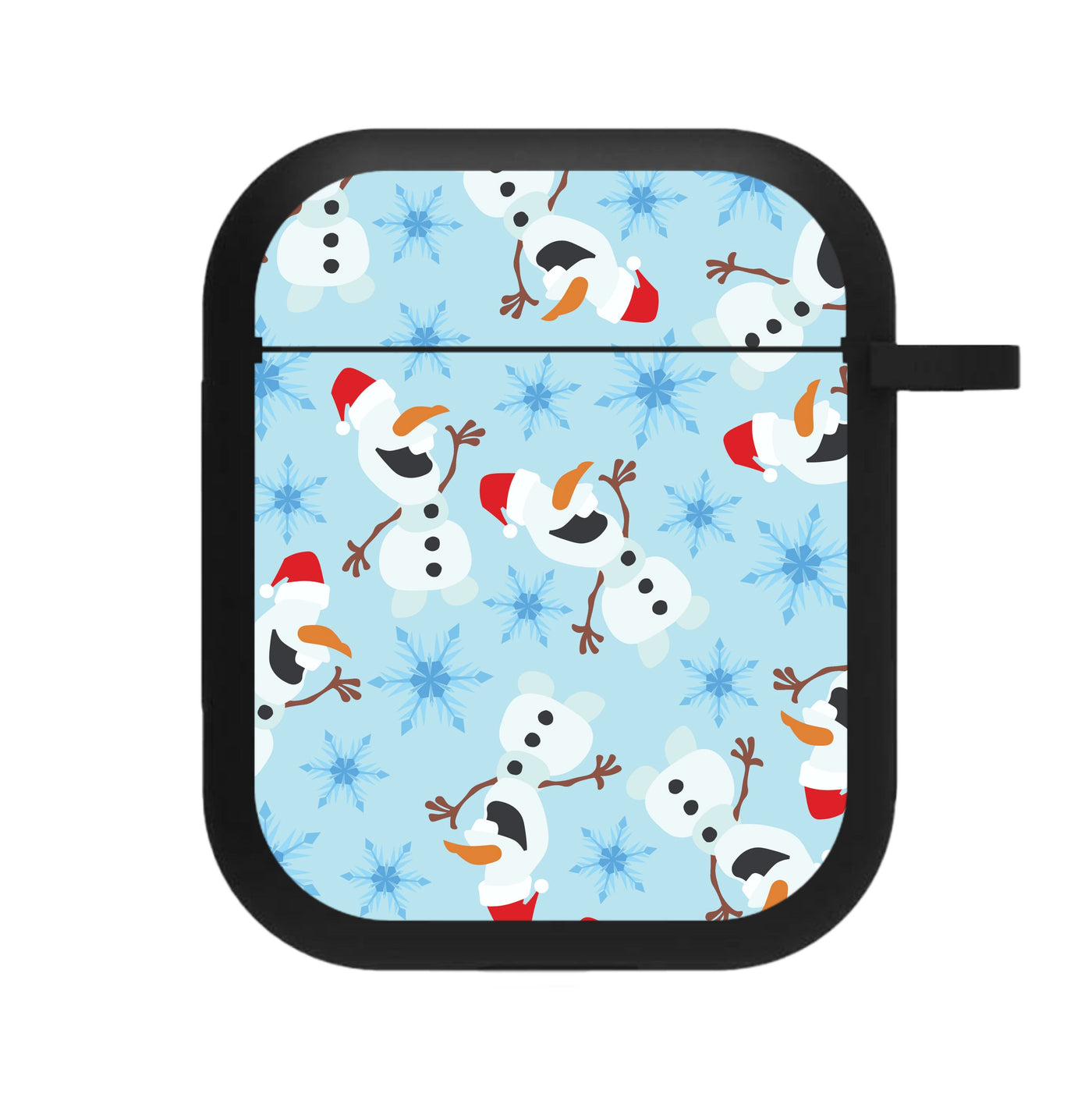 Snowman Pattern AirPods Case