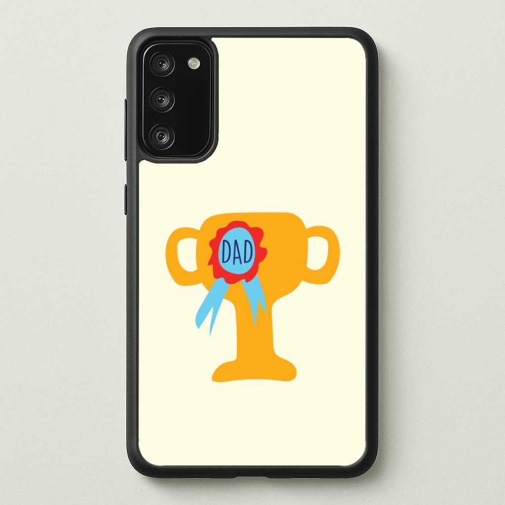 Cartoon Dad Trophy Galaxy A41 Case