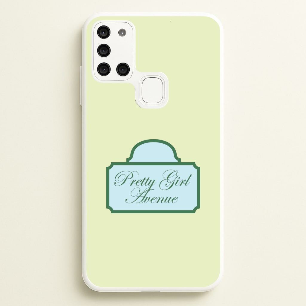 Pretty Girl Avenue Galaxy A21s Case