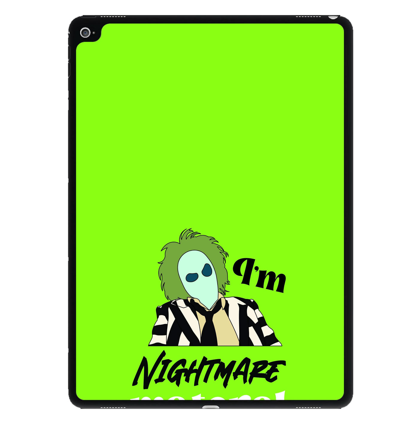 I'm Nightmare Material iPad Case