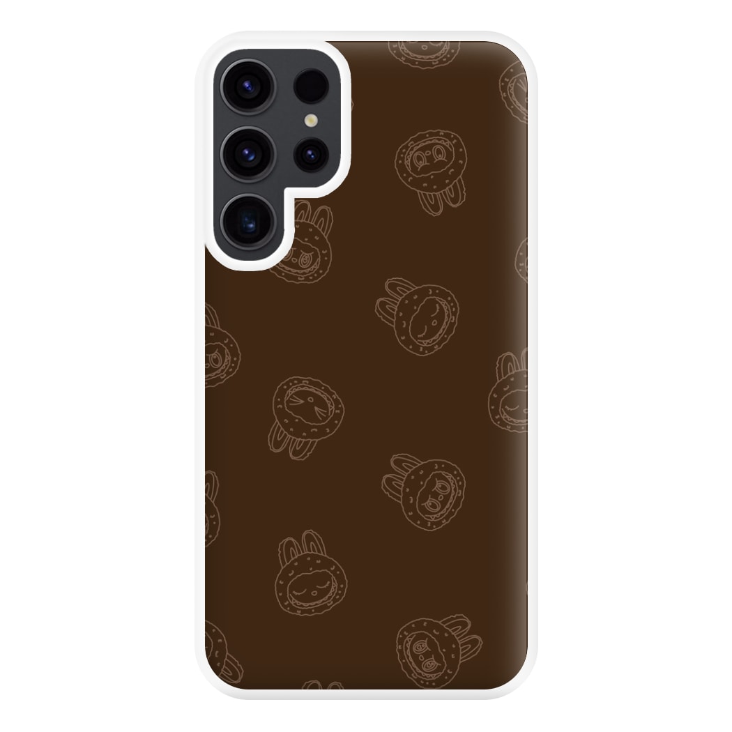 Monsters Outline Pattern I Galaxy S23 Ultra Case