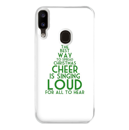 The Best Way To Spread Christmas Cheer - Elf Phone Case