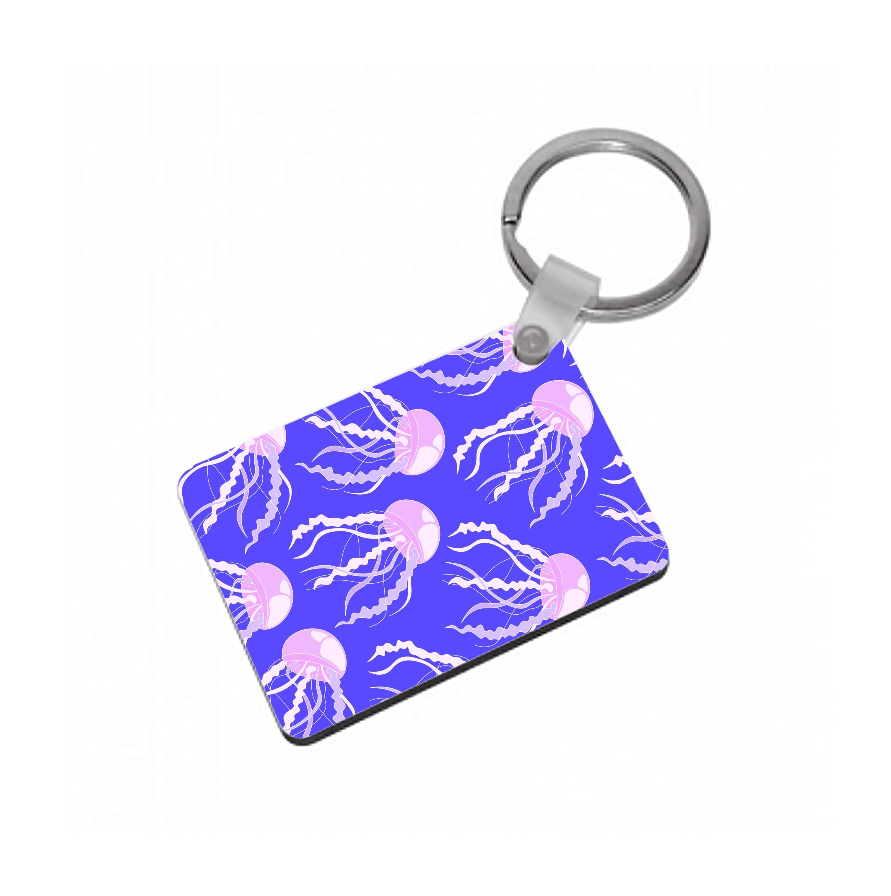 Jellyfish Pattern - Sealife Keyring