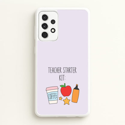 Teacher Starter Kit Galaxy A52 / A52s Case