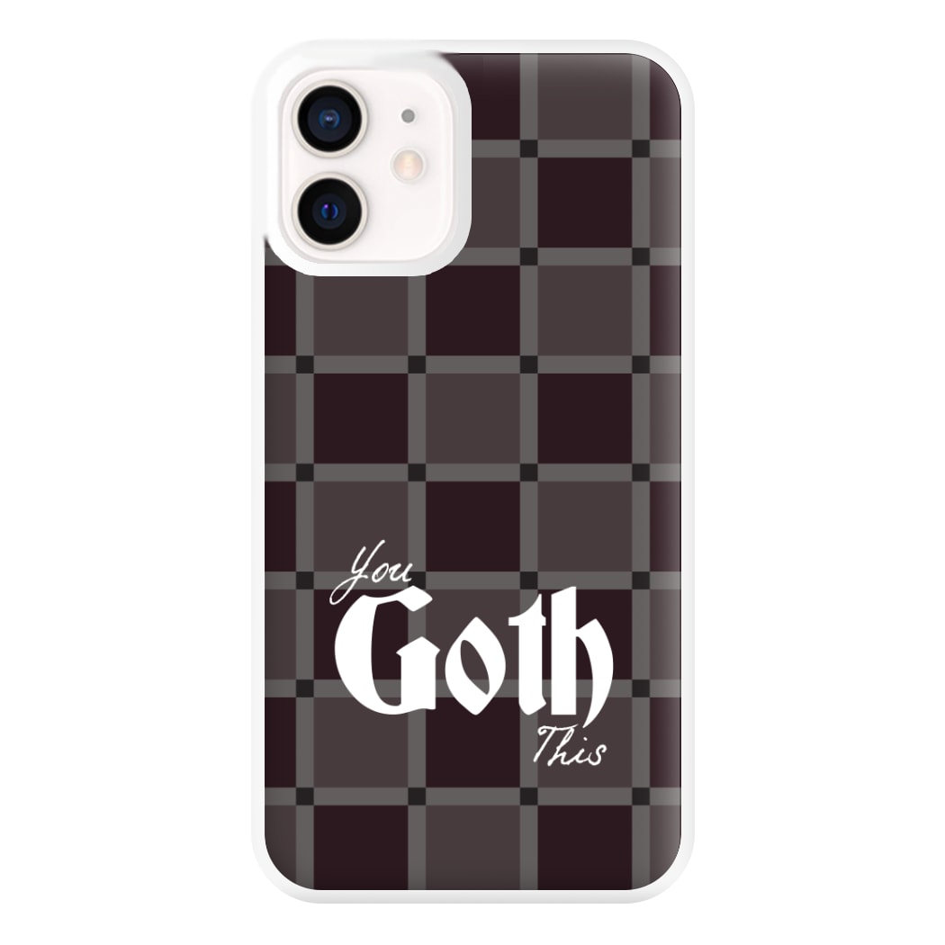You Goth This Tartan iPhone 13 Mini Case