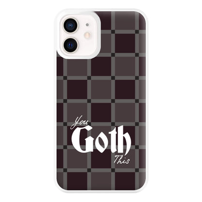You Goth This Tartan iPhone 13 Mini Case