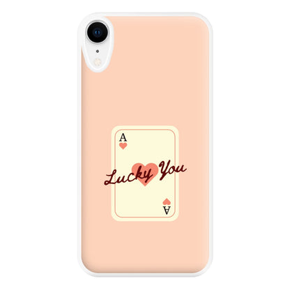 Lucky You Card iPhone XR Case