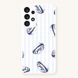 Dad Rugby Ball Pattern Galaxy A53 Case