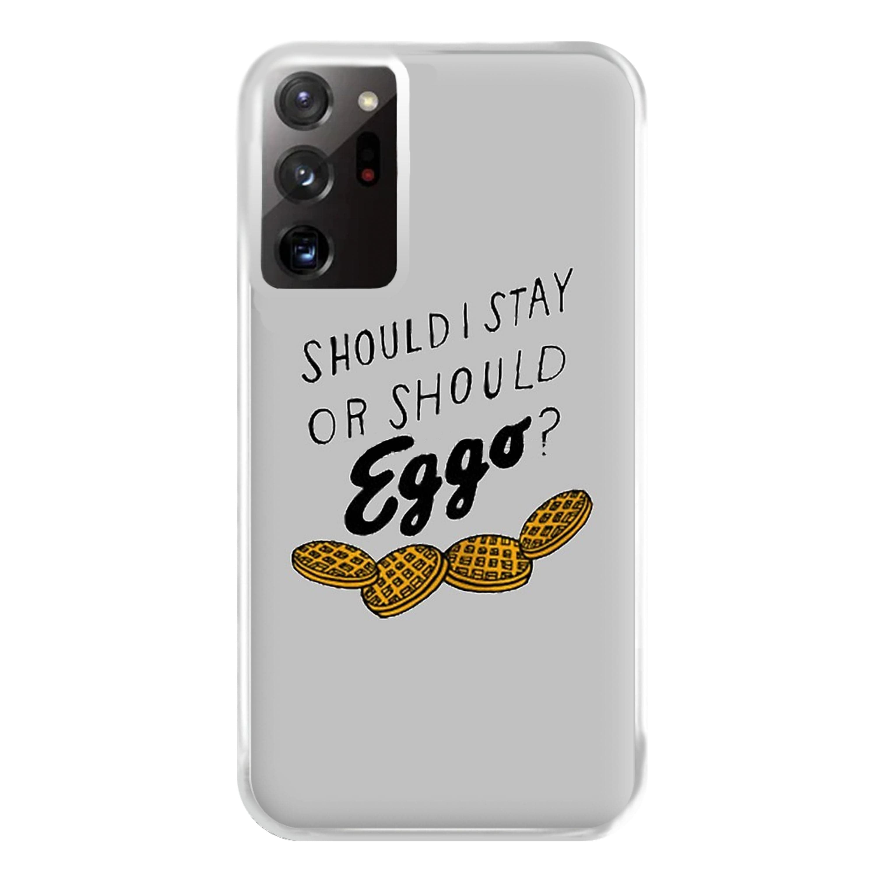 Should I Stay Or Should I Eggo Phone Case