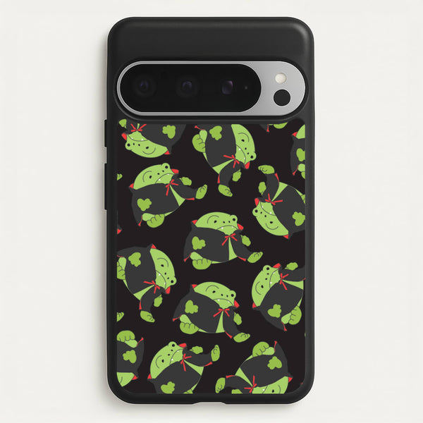 Vampire Frog Pattern  - Halloween Google Pixel 9 Pro XL Case