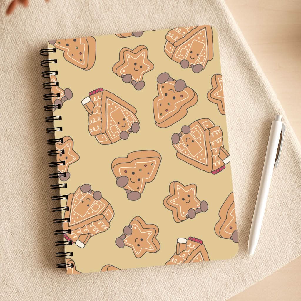 Gingerbread Plushies Pattern Notepad