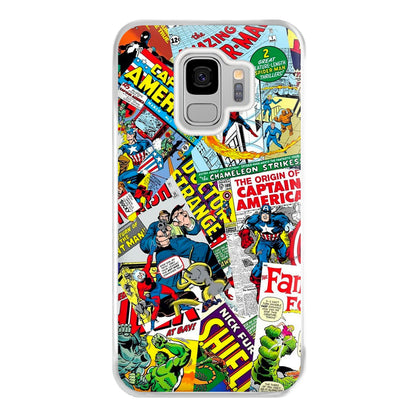 Superhero Comic Comics Pattern Phone Case