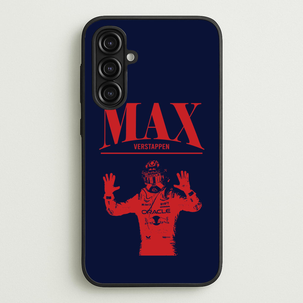 Max Blue And Red Galaxy A16 Case