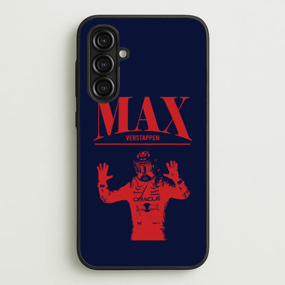 Max Blue And Red Galaxy A16 Case