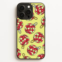 Disco Baubles Pattern iPhone 16 Pro Max Case