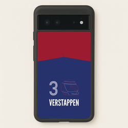 Verstappen Helmet 2026 Google Pixel 6 Case