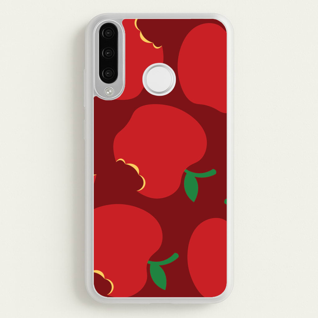Teacher Apples Pattern Huawei P30 Lite Case