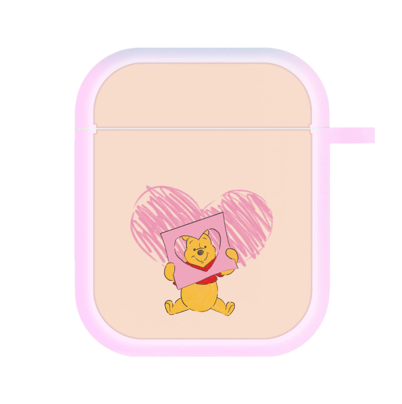 Pooh Heart Drawing - Disney Valentine's AirPods Case