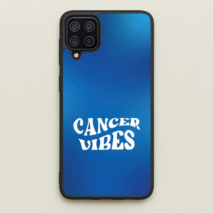 Cancer Vibes Gradient Zodiac Galaxy A12 Case