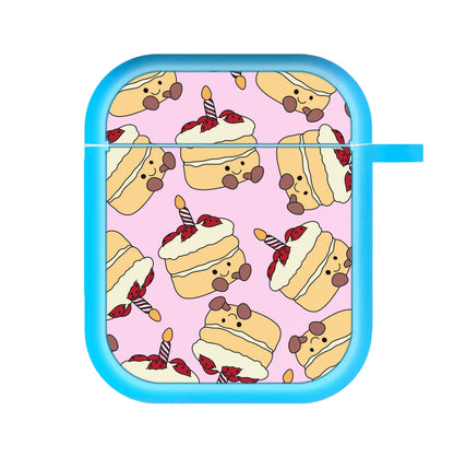 Cake Pattern - Plushy AirPods Case