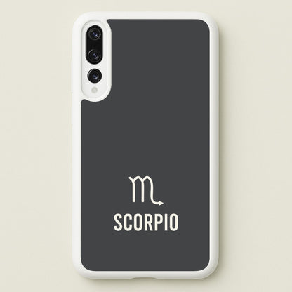 Scorpio Pastel Zodiac Huawei P20 Pro Case