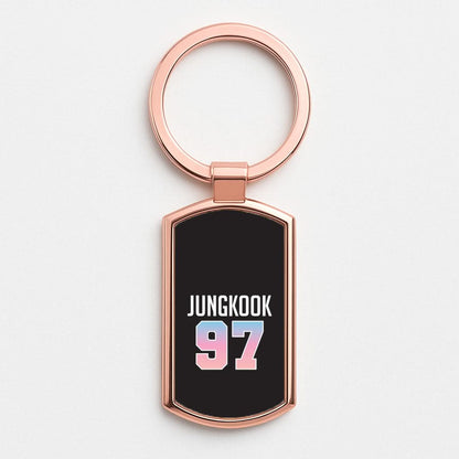 Jungkook 97 Rose Gold Keyring