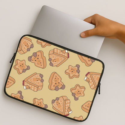 Gingerbread Plushies Pattern MacBook Cover