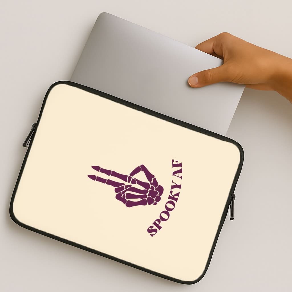 Spooky AF MacBook Cover