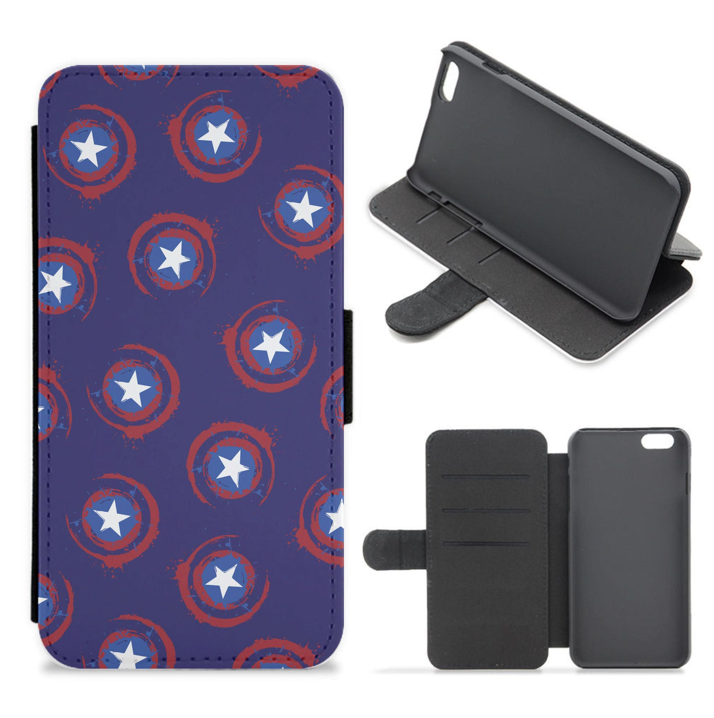 Shield Pattern 1 Flip / Wallet Phone Case