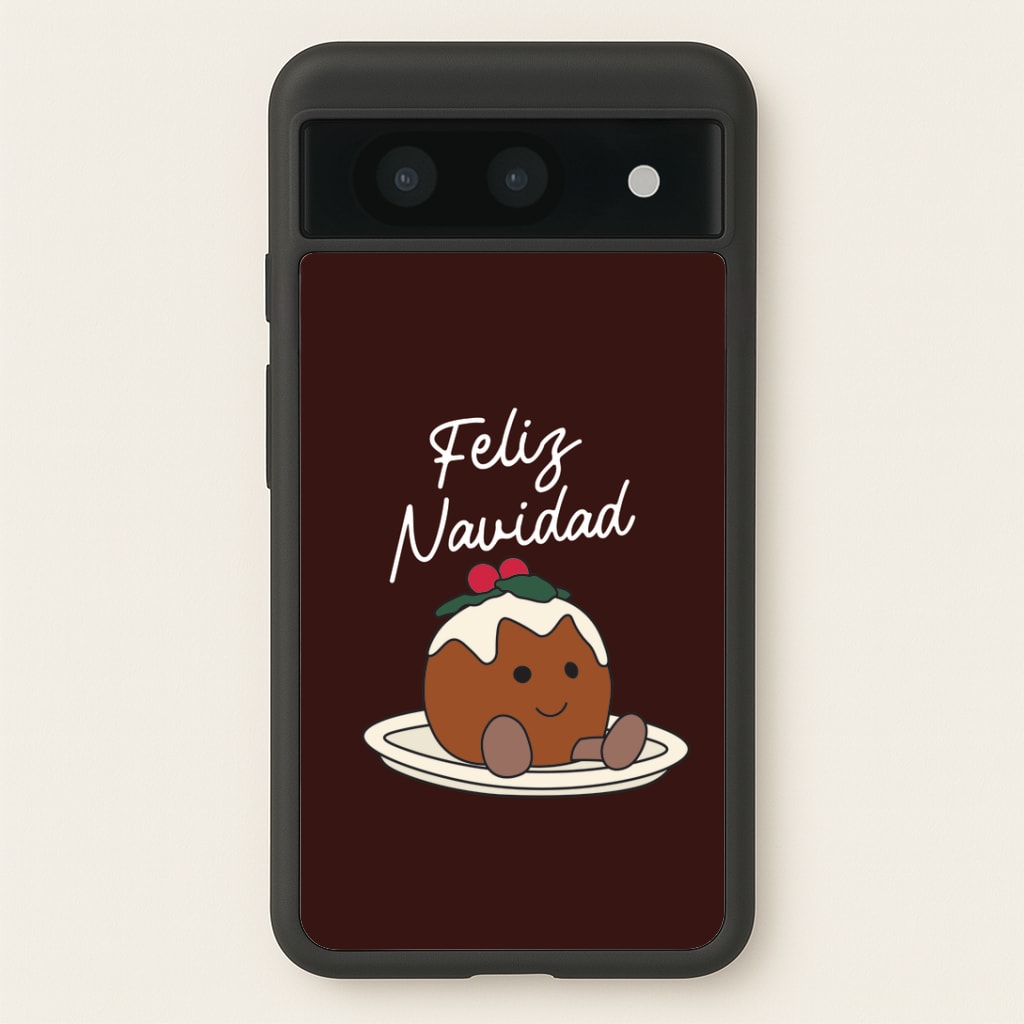 Christmas Pudding Plush Google Pixel 8a Case