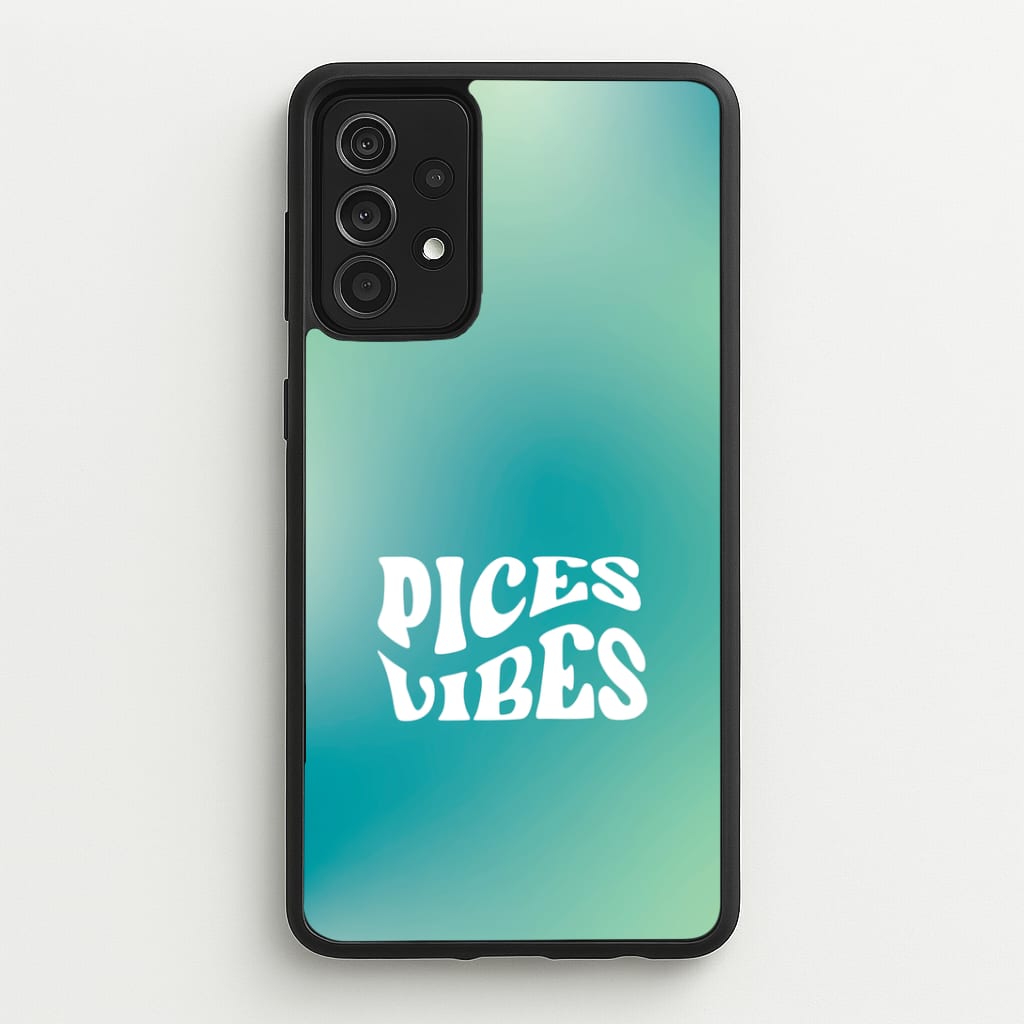 Pices Vibes Gradient Zodiac Galaxy A52 / A52s Case