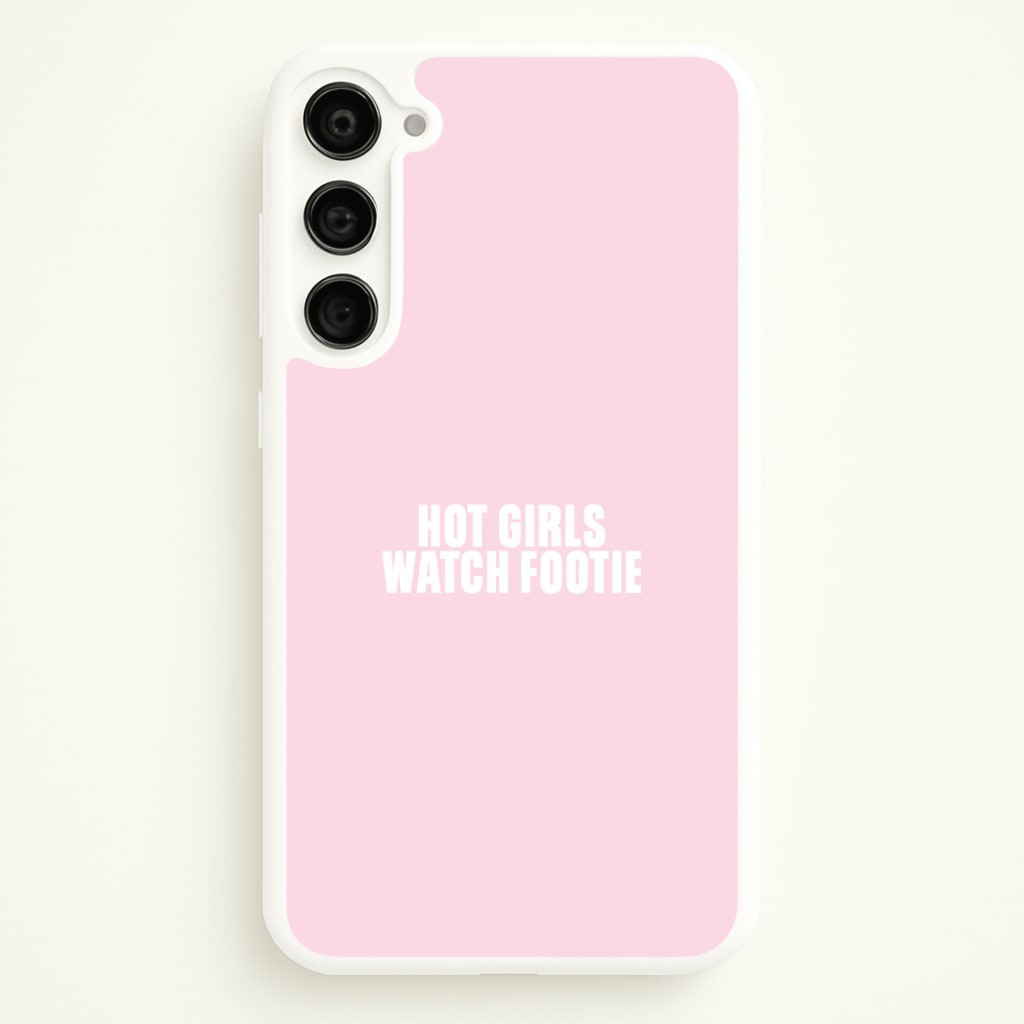 Hot Girls Watch Footie Galaxy S23 Case
