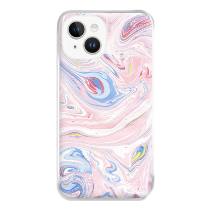 Pink Marble Swirl Phone Case