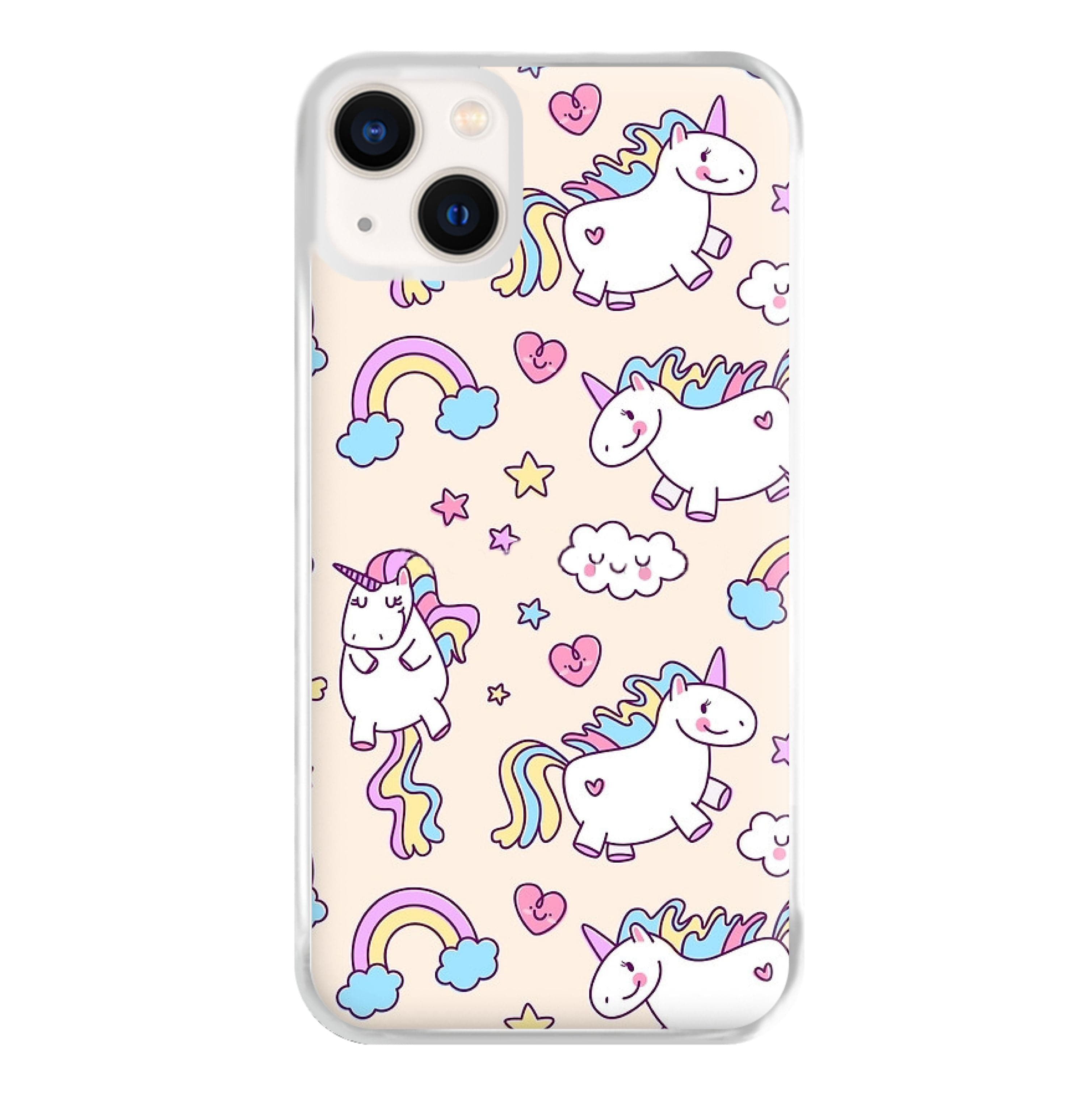 Cute Unicorn Pattern Phone Case