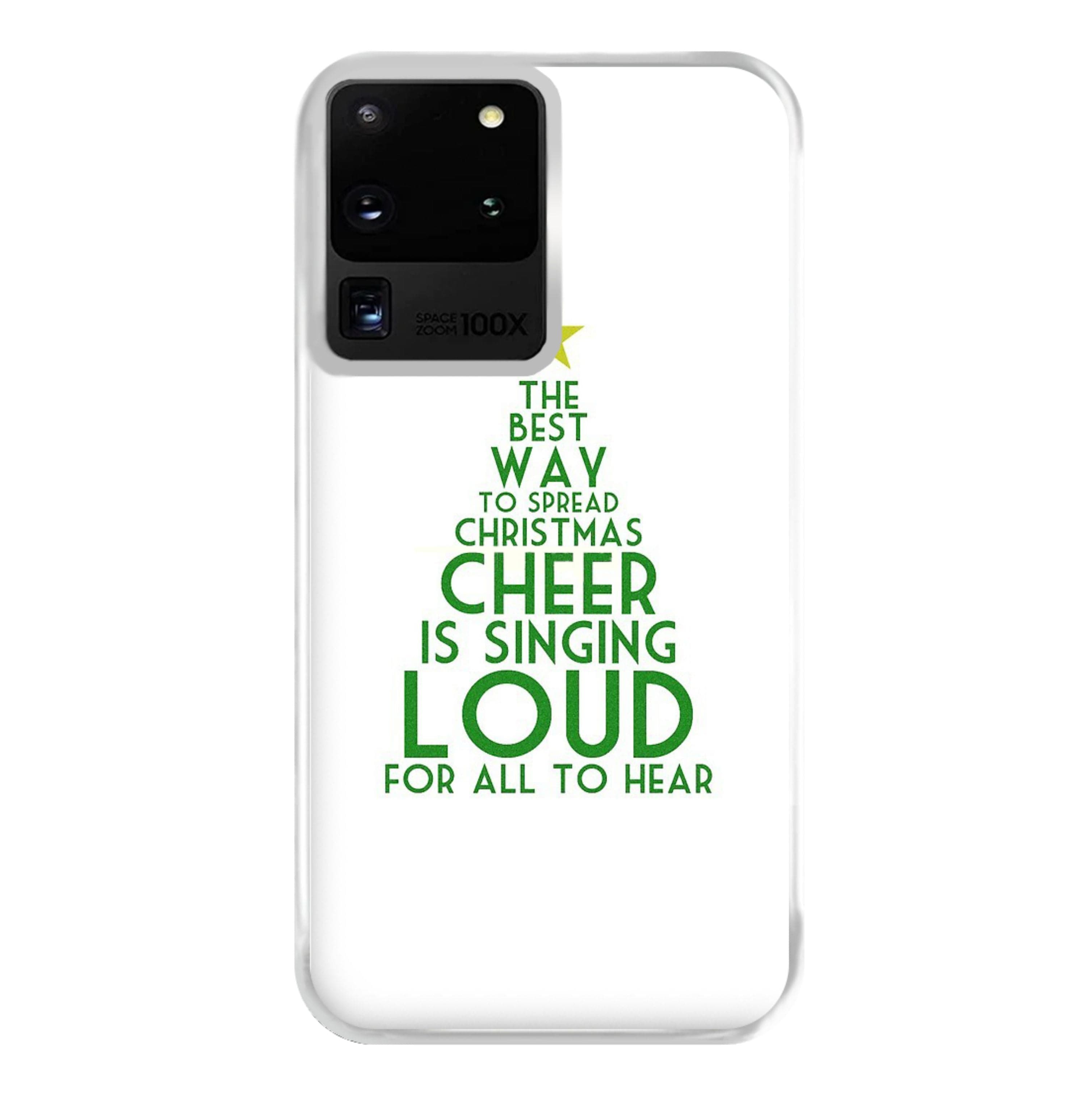 The Best Way To Spread Christmas Cheer - Elf Phone Case