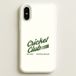 Official Cricket Club iPhone X / XS Case