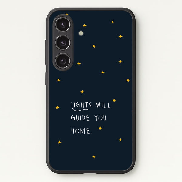 Lights Will Guide You Home Galaxy S25 Case